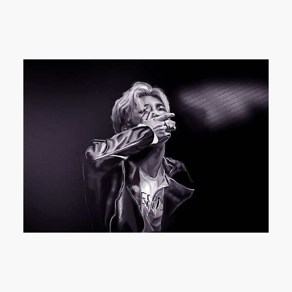 BTS - RapMonster Photographic Print