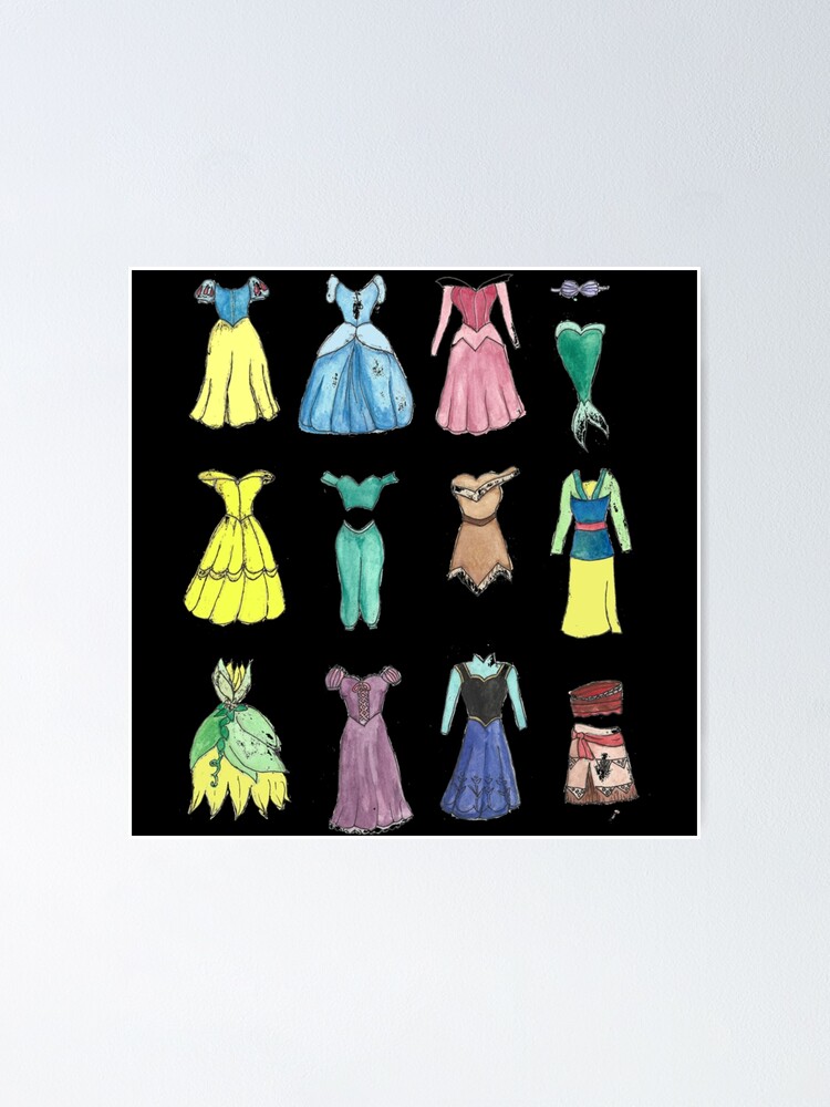 disney princess dresses