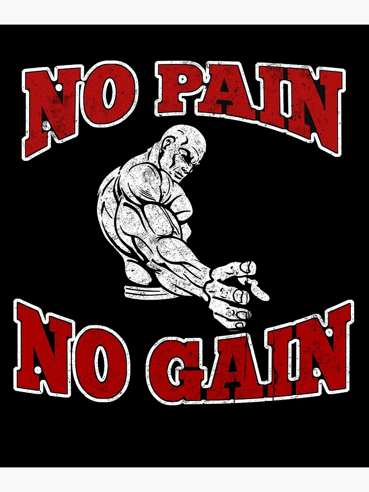 No pain no gain картинки