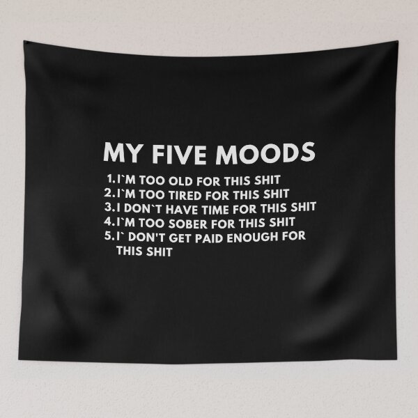 Item preview, My Five Moods  designed and sold by Express YRSLF.