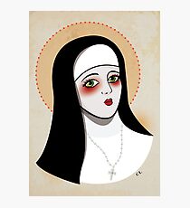 Nun Photographic Print