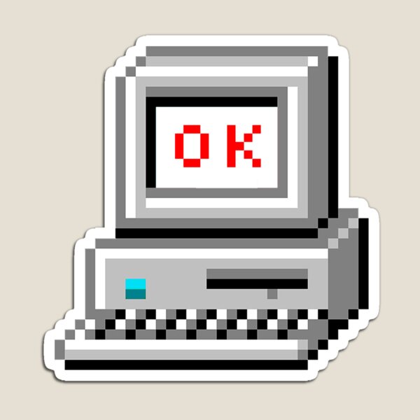 ok computadora Imán