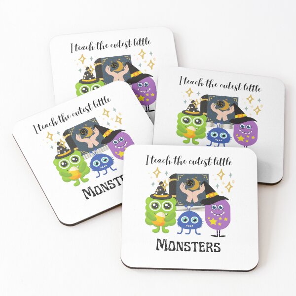 Item preview, i teach the cutest little monsters designed and sold by Inspirely.