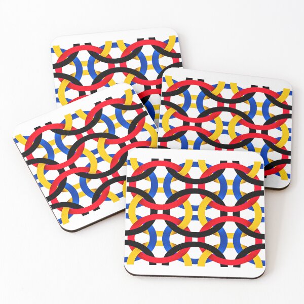 Item preview, Color Combination Pattern, Retro Abstract Multi Color Pattern designed and sold by Mr-true-design.