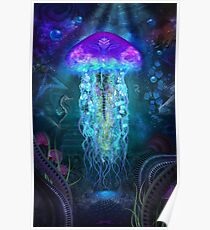 Kosmische Lumineszenz Poster