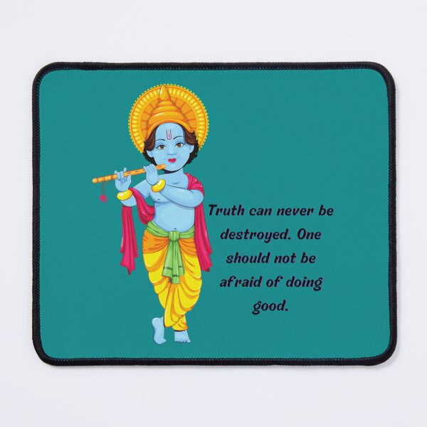 Item preview, Lord Krishna Quotes designed and sold by Finkaimliam.