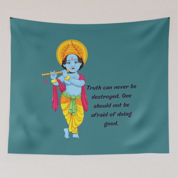 Artikelvorschau, Zitate von Lord Krishna entworfen und verkauft von Finkaimliam.