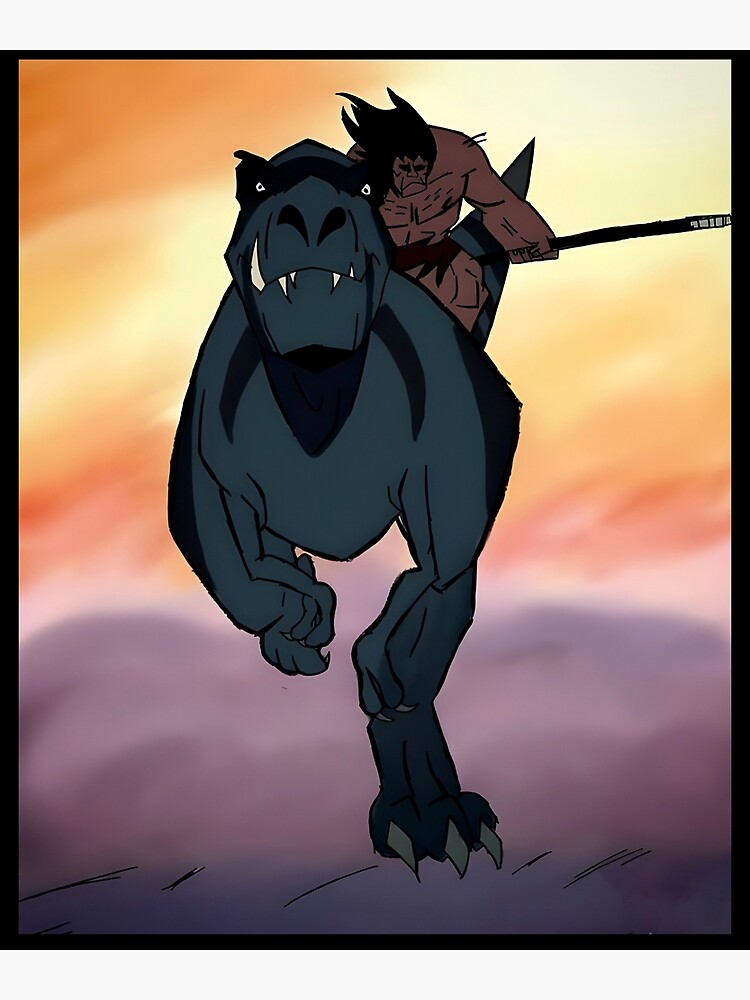 “genndy tartakovsky’s primal fanart” Art Print for Sale by HalilDiehl