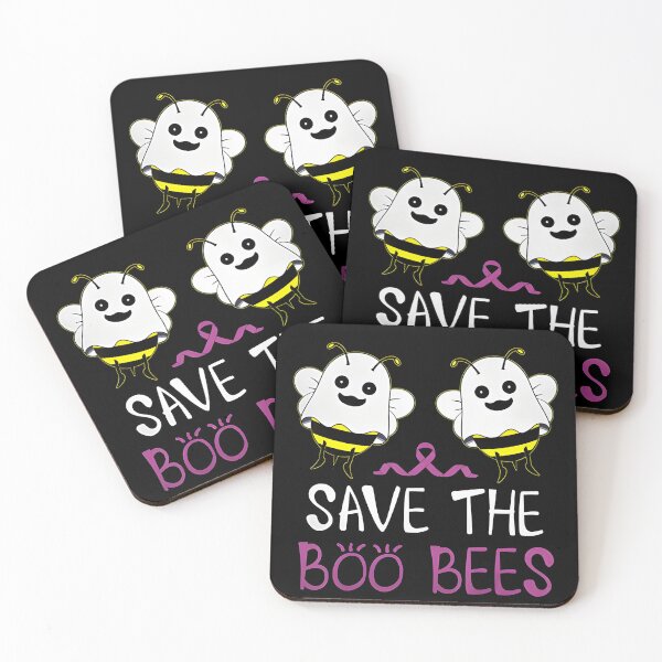 Item preview, Save The Boo Bees Breast Cancer Awareness Halloween  designed and sold by SoniaBow.