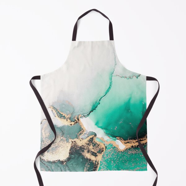 Item preview, Aqua Liquid Paint Marble 5 designed and sold by MysticMarble.