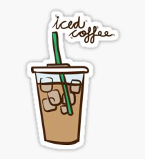 Iced Coffee Love 2 Sticker Iced Coffee Love 2 Sticker
