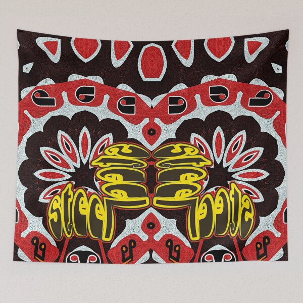 Item preview, TRINIDAD AND TOBAGO FLAG CARNIVAL ART PAINTING - STEEL PAN ABSTRACT MUSICAL INSTRUMENT. designed and sold by Ralek.