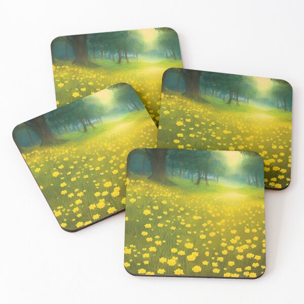 Item preview, Buttercup Field designed and sold by knurvs.