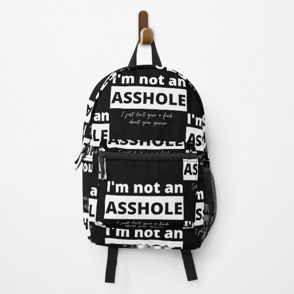 Item preview, I'm Not an Asshole - Funny Sarcastic design designed and sold by LordAudes.
