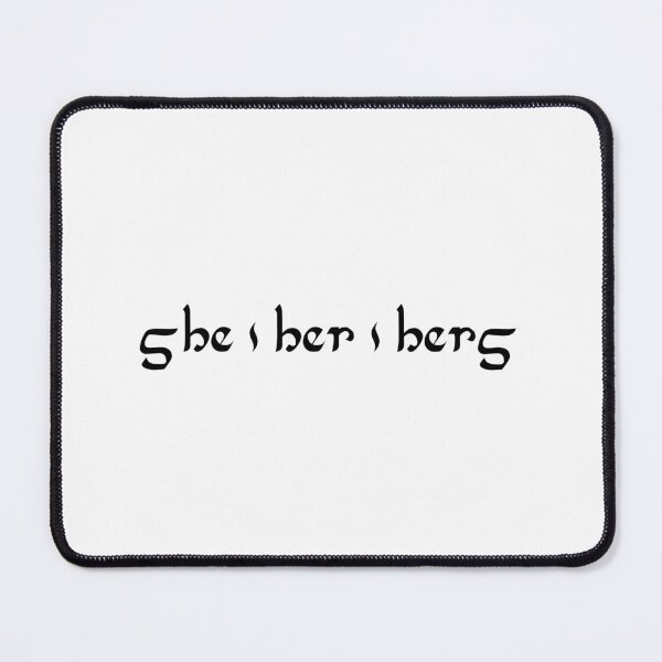 Item preview, Pronounces She/Her/Hers medieval designed and sold by BestQuest.