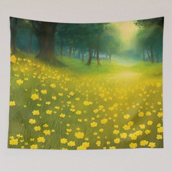 Item preview, Buttercup Field designed and sold by knurvs.