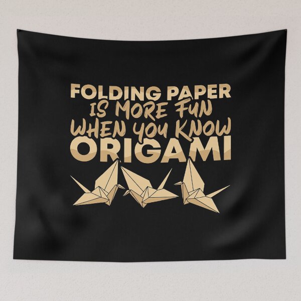 Item preview, Folding Paper Is Fun When You Love Origami Master Artist designed and sold by ArcWarden-art.