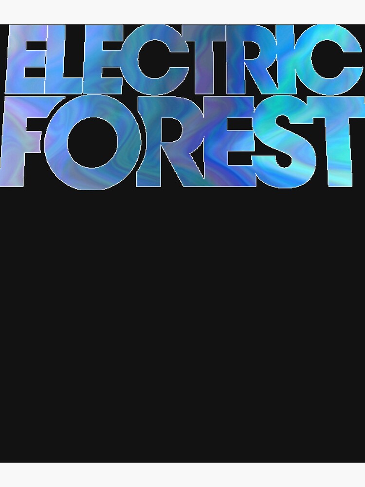 "Electric Forest Logo Sticker" Poster for Sale by Anitelmick Redbubble