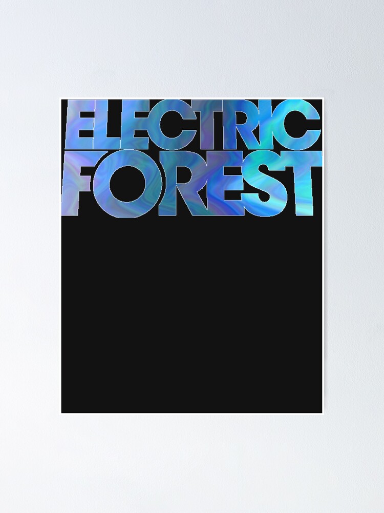 "Electric Forest Logo Sticker" Poster for Sale by Anitelmick Redbubble