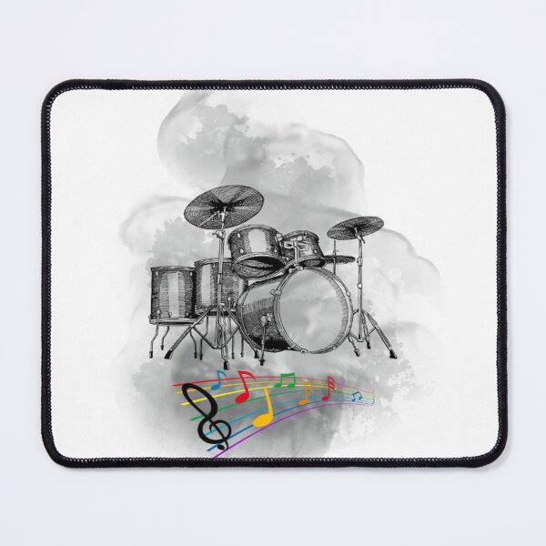 Item preview, DRUMS AND MUSİC NOTES designed and sold by TolgaOkanAydin.