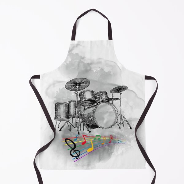 Item preview, DRUMS AND MUSİC NOTES designed and sold by TolgaOkanAydin.