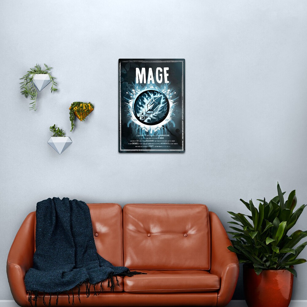 Mage Metal Print