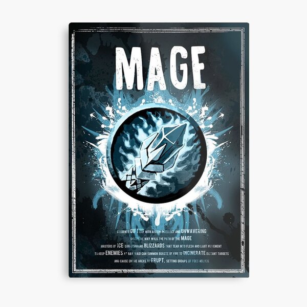 Mage Metal Print
