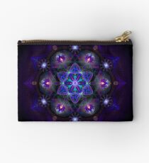 Flower Of Life Mandala Studio Pouch