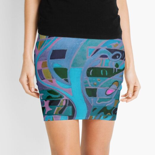 Hexagram 8: Pi (Union) Mini Skirt