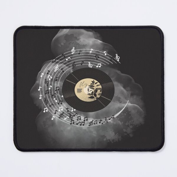 Item preview, 80'S MUSIC PLATE AND MUSIC NOTES designed and sold by TolgaOkanAydin.