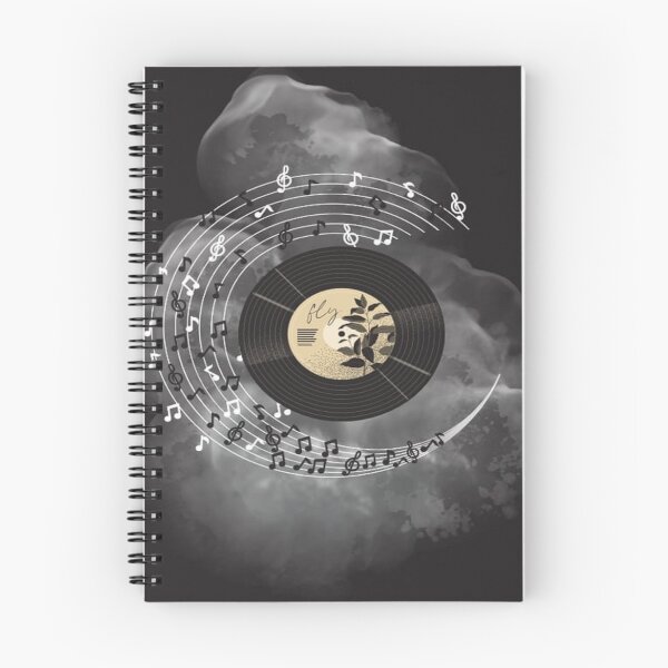 Item preview, 80'S MUSIC PLATE AND MUSIC NOTES designed and sold by TolgaOkanAydin.