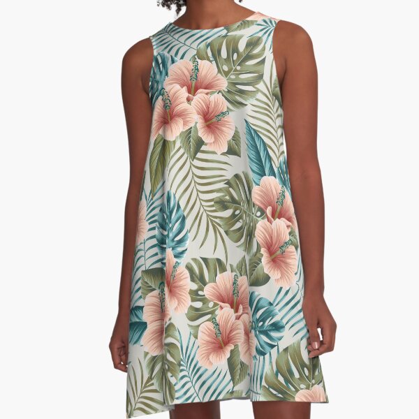 Undiscovered tropics #2 A-Line Dress