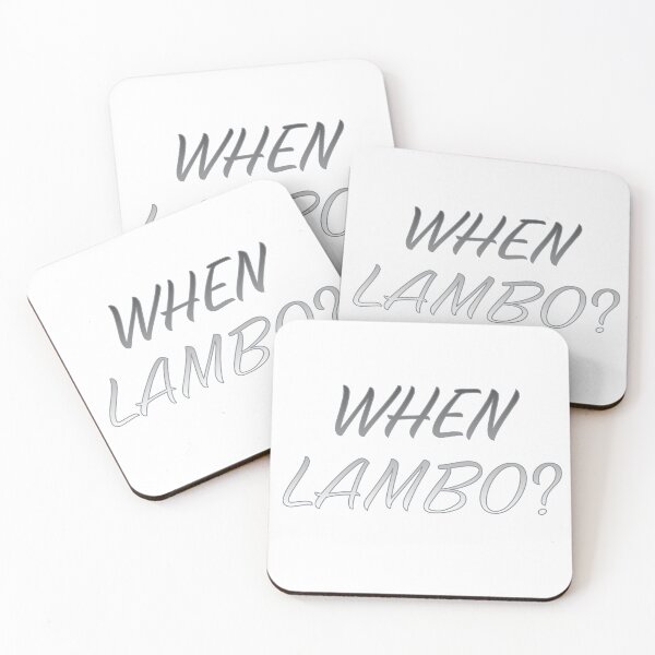 Item preview, WHEN LAMBO ? designed and sold by Tatsuyaito.