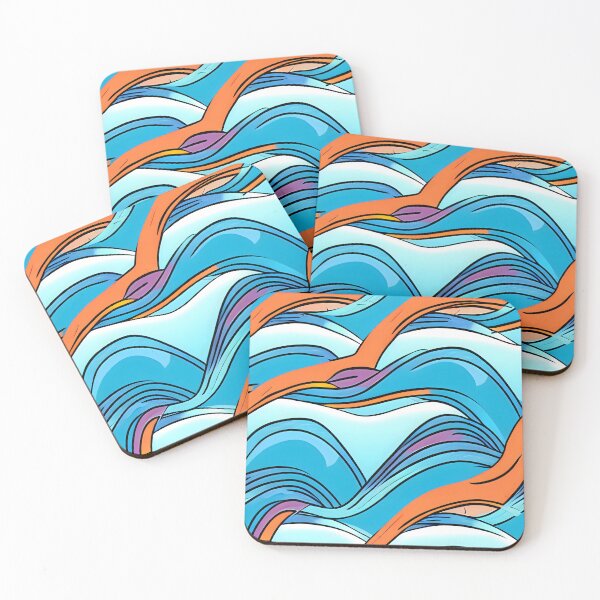 Item preview, Blue Waves designed and sold by G6aShop.