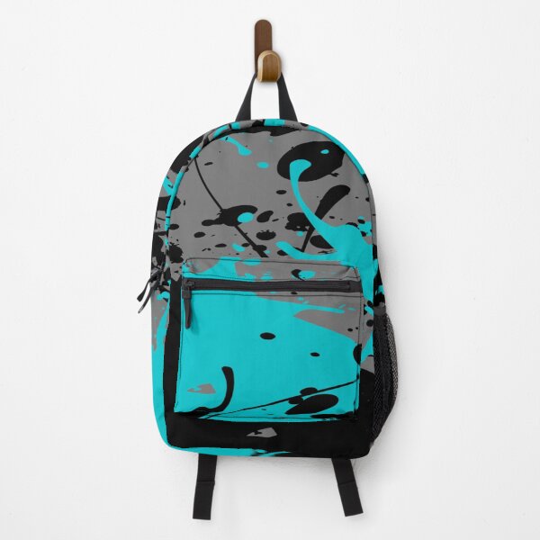 Item preview, Abstract Black and Turquoise designed and sold by calibrit.