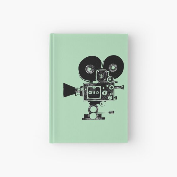 Old Movie Camera vers. 2 Hardcover Journal