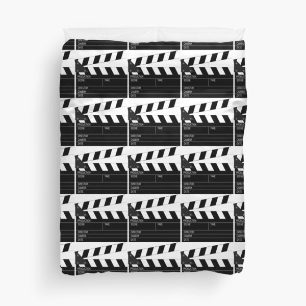Clapperboard Duvet Cover