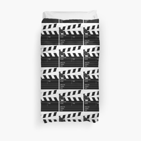 Clapperboard Duvet Cover