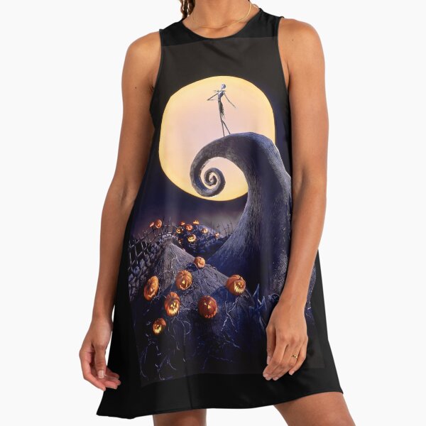 white christmas dresses Disney The Nightmare Before Christmas Jack Skellington Women's Costume —  Vanilla Underground main image 0