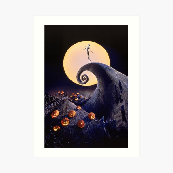 The Nightmare Before Christmas Art Print