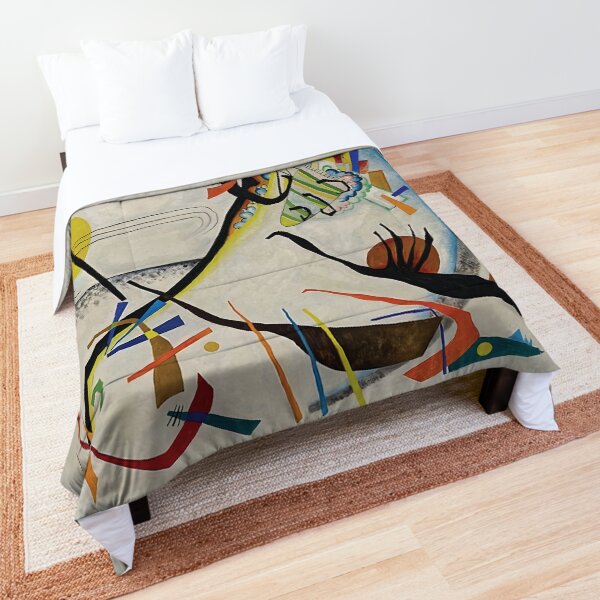 Wassily Kandinsky's Segment Blue 1921 Comforter