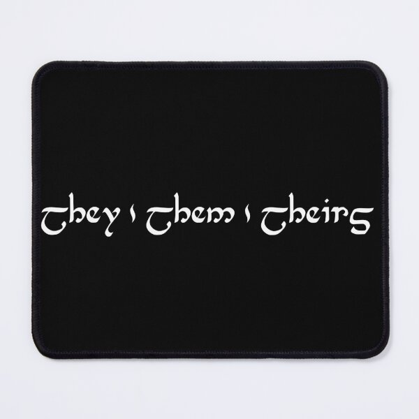 Item preview, Pronounces They/Them/Theirs medieval designed and sold by BestQuest.