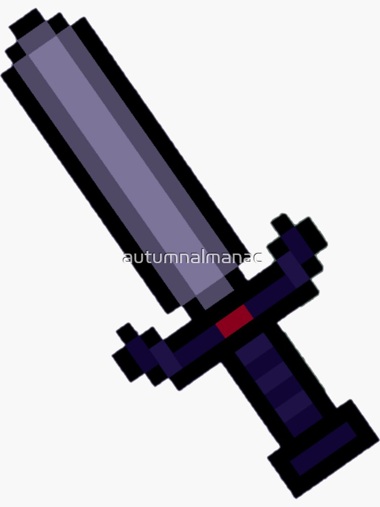 "8-bit sword" Sticker for Sale by autumnalmanac | Redbubble