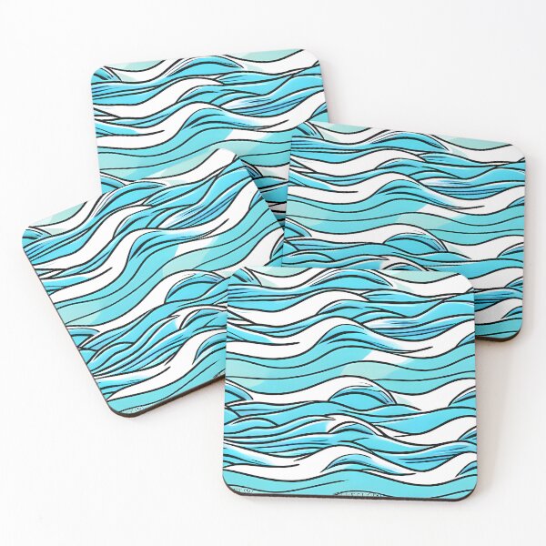 Item preview, Blue Waves designed and sold by G6aShop.