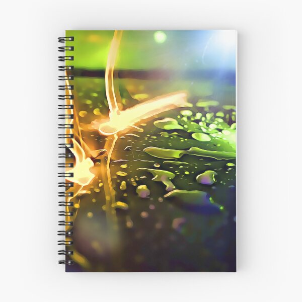 Item preview, abstract light water droplets designed and sold by MIKAFXSTORE.