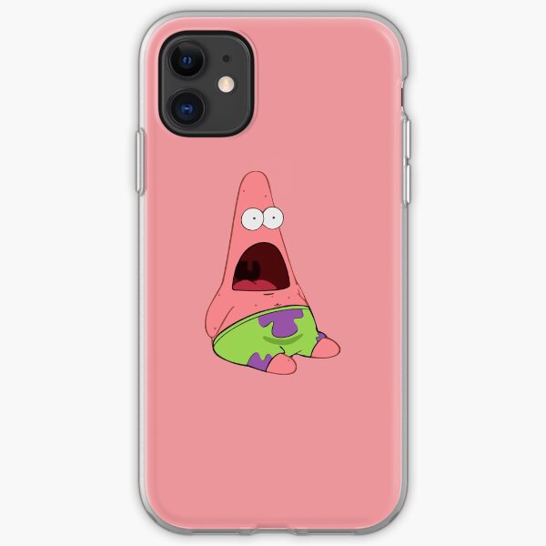 Surprised Patrick iPhone Soft Case