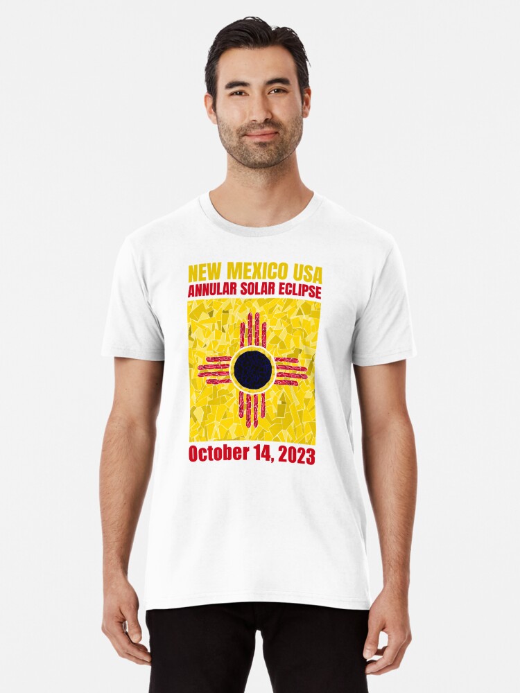 Thumbnail 1 of 6, Premium T-Shirt, New Mexico Annular Eclipse 2023 designed and sold by Eclipse2024.