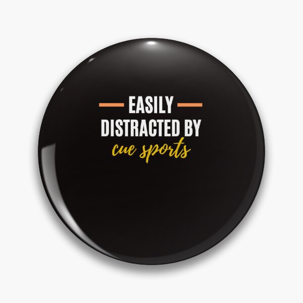 Item preview, Easily Distracted By Cue Sports Perfect Gift for Hobbies  designed and sold by chadMatthe1.