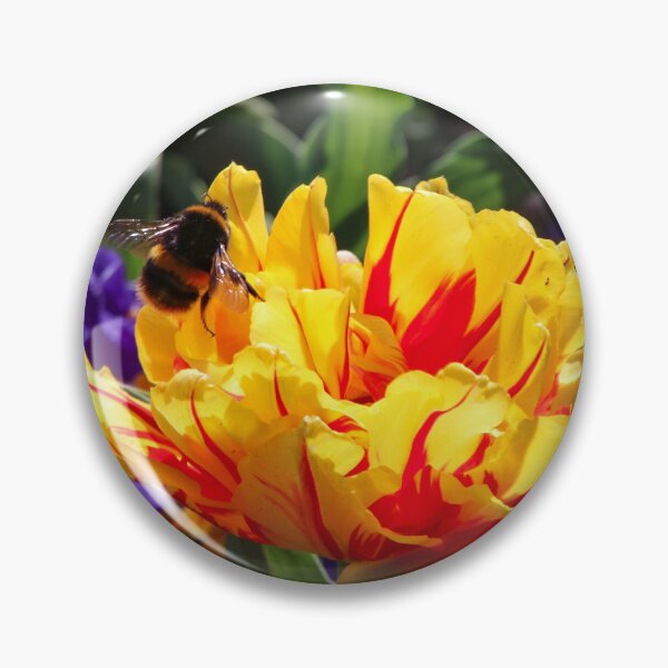 Item preview, summer bee - flower designed and sold by Perggals© - Stacey Turner.