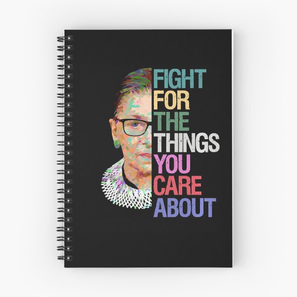 Item preview, Fight-for-the-Things-You-Care-About-RBG-Ruth-Bader-Ginsburg-Art-Print designed and sold by Acep165tw.